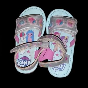 Girls my little pony sandals
